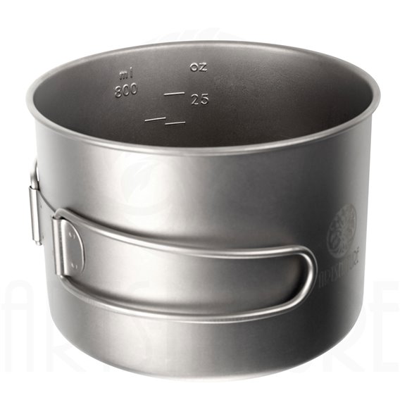 ARTS-Nature Titanium Pot 900ml ultra leichter Kochtopf Campingtopf hier im ARTS-Nature-Shop günstig online bestellen