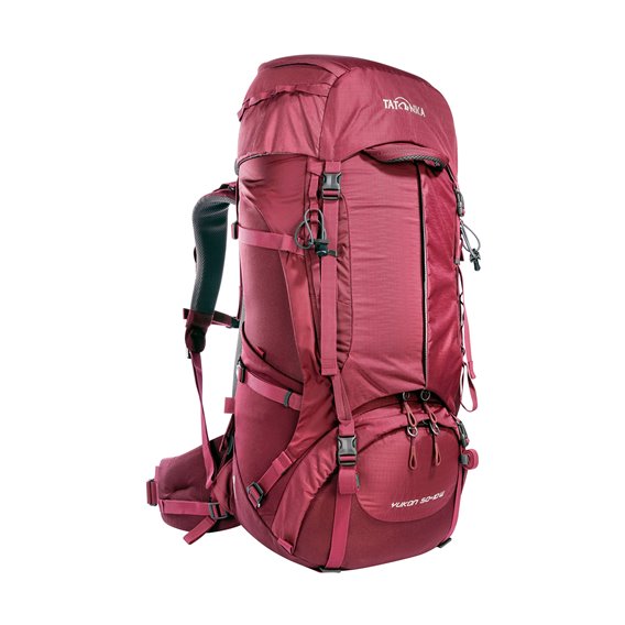 Tatonka Yukon 50+10 Damen Wanderrucksack Trekkingrucksack bordeaux red-dahlia hier im Tatonka-Shop günstig online bestellen