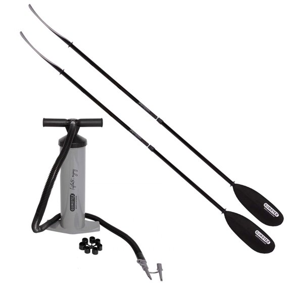 Gumotex Universal Set mit 2x Doppelapddeln + Pumpe Paddelset hier im Gumotex-Shop günstig online bestellen