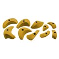 Ocun Holds Set 1 Pinches Klettergriffe yellow