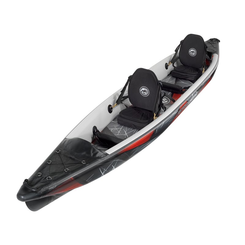 ExtaSea DS Double 473 Hochdruck Kajak Full Drop-Stitch 2er Luftkajak Set red-grey hier im ExtaSea-Shop günstig online bestellen