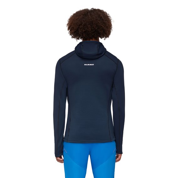Mammut Taiss Light ML Hooded Jacket Herren Midlayer Fleecejacke marine hier im Mammut-Shop günstig online bestellen