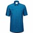 Mammut Lenni Shirt Herren Kurzarm Hemd Freizeit Shirt deep ice-marine