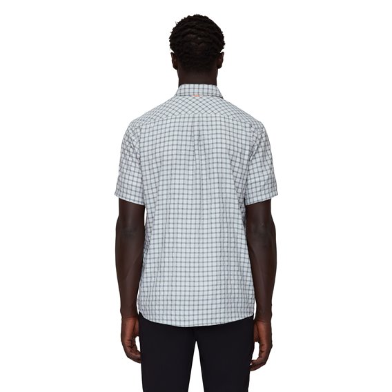 Mammut Lenni Shirt Herren Kurzarm Hemd Freizeit Shirt platinum-alloy hier im Mammut-Shop günstig online bestellen