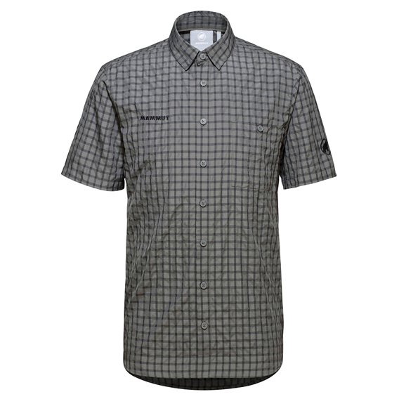 Mammut Lenni Shirt Herren Kurzarm Hemd Freizeit Shirt titanium-phantom hier im Mammut-Shop günstig online bestellen