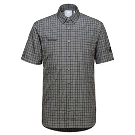 Mammut Lenni Shirt Herren Kurzarm Hemd Freizeit Shirt titanium-phantom hier im Mammut-Shop günstig online bestellen