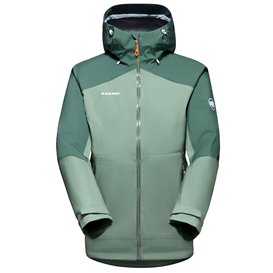 Mammut Convey Tour HS Hooded Jacket Damen Regenjacke jade-dark jade hier im Mammut-Shop günstig online bestellen