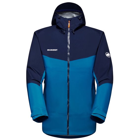Mammut Convey Tour HS Hooded Jacket Herren Regenjacke deep ice-marine hier im Mammut-Shop günstig online bestellen