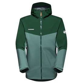 Mammut Convey Tour HS Hooded Jacket Herren Regenjacke dark jade-woods hier im Mammut-Shop günstig online bestellen