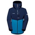 Mammut Alto Guide HS Hooded Jacket Herren Regenjacke deep ice-marine