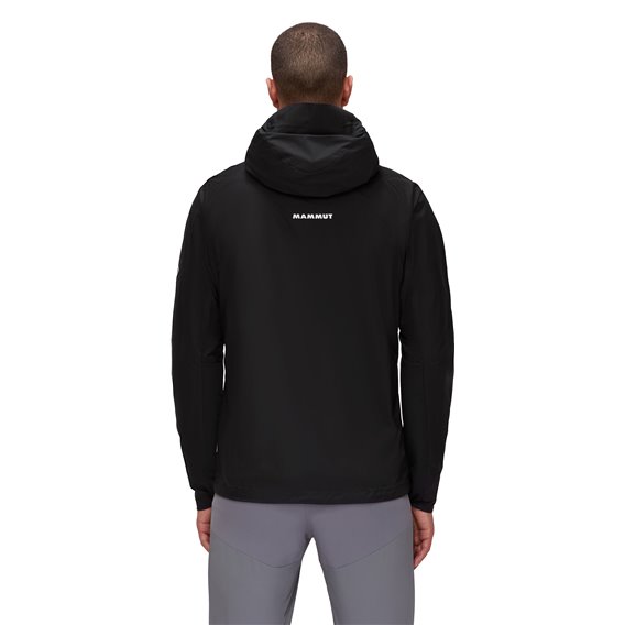 Mammut Aenergy WB Hooded Jacket Herren Windbreaker Übergangsjacke black hier im Mammut-Shop günstig online bestellen