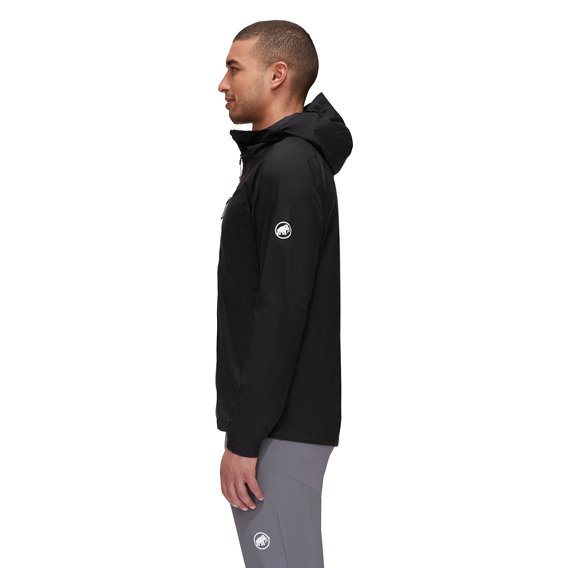 Mammut Aenergy WB Hooded Jacket Herren Windbreaker Übergangsjacke black hier im Mammut-Shop günstig online bestellen