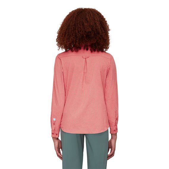 Mammut Aada Longsleeve Shirt Damen Bluse Langarm Shirt terracotta-salmon hier im Mammut-Shop günstig online bestellen