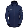 Mammut Madris Light ML Hooded Jacket Damen Midlayer Fleecejacke marine
