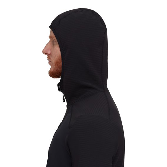 Mammut Madris Light ML Hooded Jacket Herren Midlayer Fleecejacke black hier im Mammut-Shop günstig online bestellen