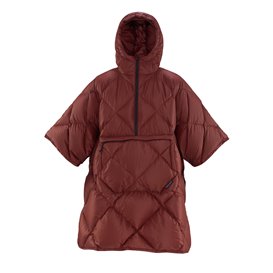 Therm-a-Rest Honcho Poncho Down Daunen Poncho burgandy