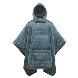 Therm-a-Rest Honcho Poncho Schlafsack Poncho blue woven print