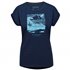 Mammut Mountain T-Shirt Fujiyama Damen Kurzarm Shirt Freizeit Shirt marine