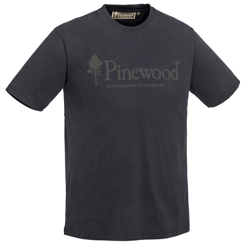 Pinewood Outdoor Life T-Shirt Herren kurzarm Freizeit Shirt dark navy hier im Pinewood-Shop günstig online bestellen