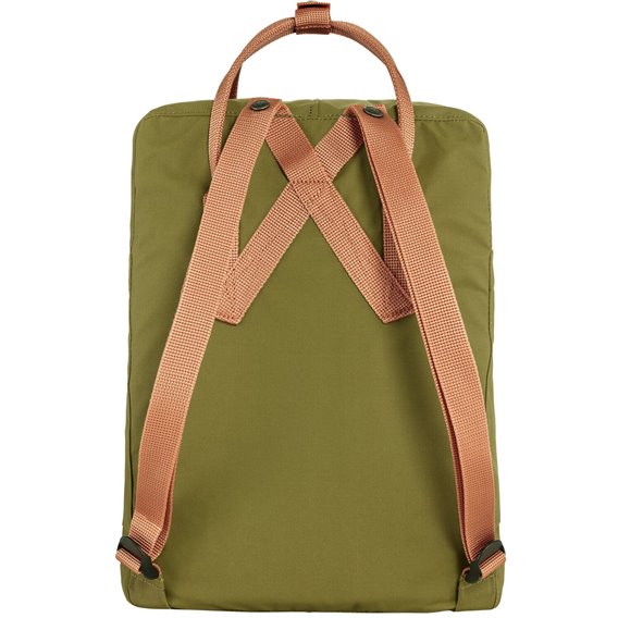 Fjällräven Kanken 16L Daypack Freizeitrucksack foliage green-peach sand hier im Fjällräven-Shop günstig online bestellen