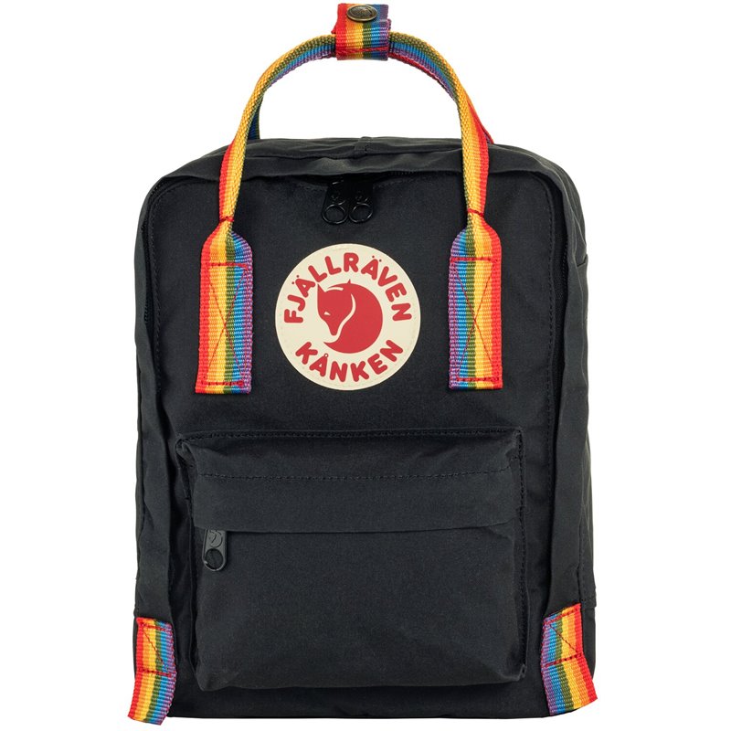 Fjällräven Kanken Rainbow Mini Daypack 7L Freizeitrucksack black-rainbow hier im Fjällräven-Shop günstig online bestellen