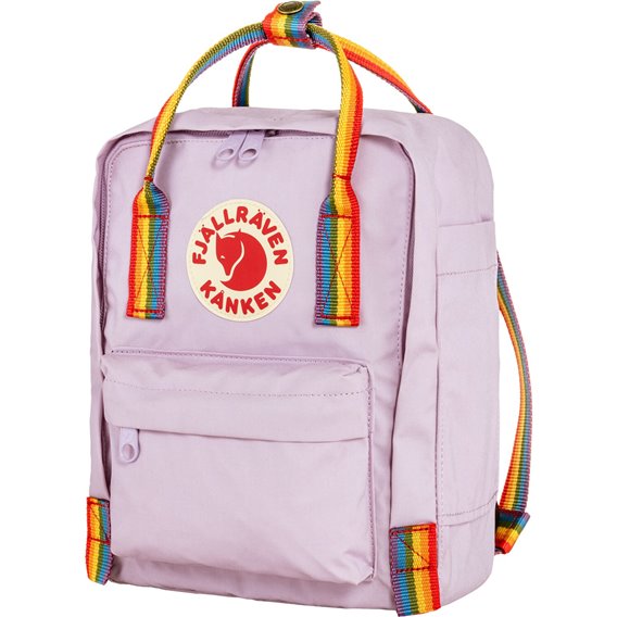 Fjällräven Kanken Rainbow Mini Daypack 7L Freizeitrucksack lavender-rainbow hier im Fjällräven-Shop günstig online bestellen