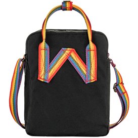 Fjällräven Kanken Rainbow Sling Umhängetasche Schultertasche black-rainbow hier im Fjällräven-Shop günstig online bestellen
