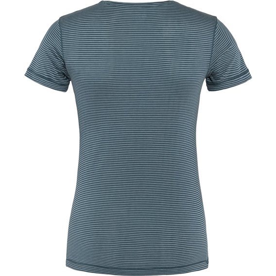 Fjällräven Abisko Cool T-Shirt Damen kurzarm Shirt indigo blue hier im Fjällräven-Shop günstig online bestellen