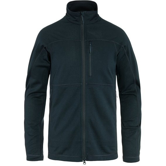 Fjällräven Abisko Lite Fleece Jacket Herren Fleecejacke dark navy hier im Fjällräven-Shop günstig online bestellen