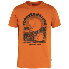 Fjällräven Fjällräven Equipment T-Shirt Herren kurzarm Shirt sunset orange