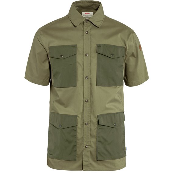 Fjällräven Räven Shirt Herren kurzarm Hemd green-laurel green hier im Fjällräven-Shop günstig online bestellen
