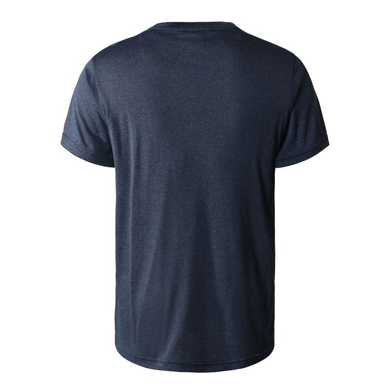The North Face Reaxion Amp Crew Herren T-Shirt shady blue heather hier im The North Face-Shop günstig online bestellen