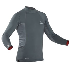Palm Neoflex Longsleeve Herren Neopren Oberteil Langarmshirt jet grey