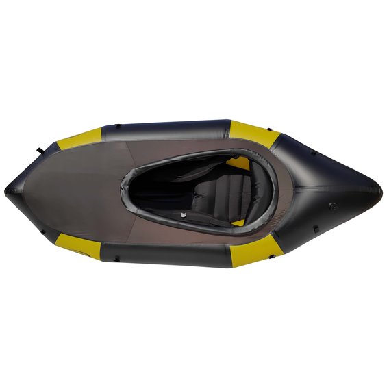 Nortik TrekRaft Expedition mit Verdeck Rafting Boot gelb-schwarz