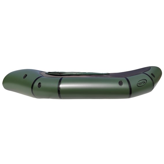 Nortik TrekRaft Trekking Rafting Boot ultra leichtes Packraft mit Verdeck