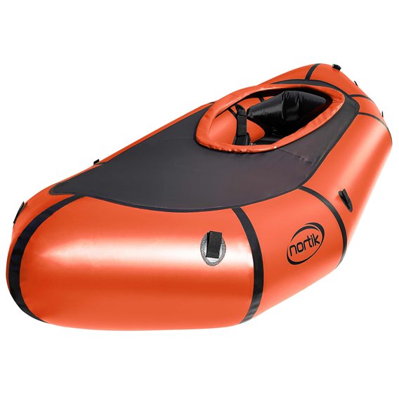 Nortik TrekRaft Trekking Rafting Boot ultra leichtes Packraft mit Verdeck