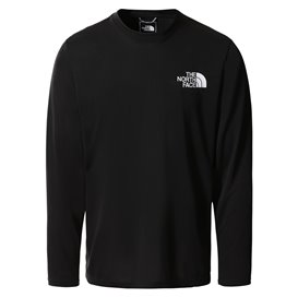 The North Face Reaxion Amp Longsleeve Crew Herren Langarm Shirt tnf black