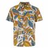 Sherpa Jangbu Short Sleeve Shirt Herren Kurzarm Hemd caramel sarus crane hier im Sherpa-Shop günstig online bestellen