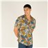 Sherpa Jangbu Short Sleeve Shirt Herren Kurzarm Hemd caramel sarus crane hier im Sherpa-Shop günstig online bestellen
