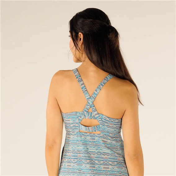 Sherpa Neha Dress Damen Sommerkleid Jersey Kleid haze tribal geo hier im Sherpa-Shop günstig online bestellen