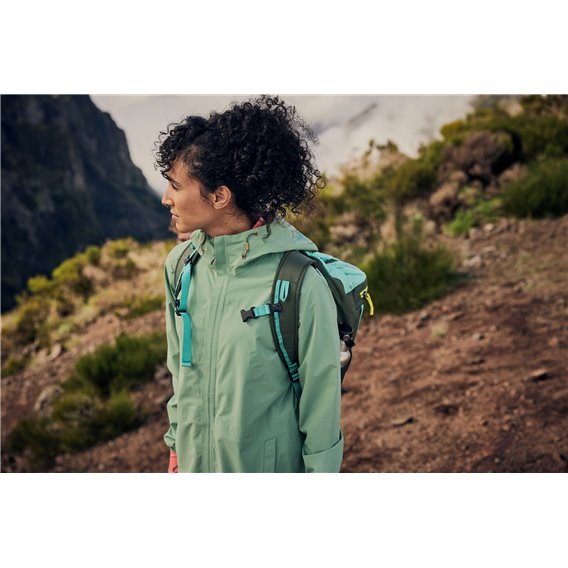 Sherpa Nima 2.5-Layer Long Jacket Damen Regenjacke Parka thyme hier im Sherpa-Shop günstig online bestellen