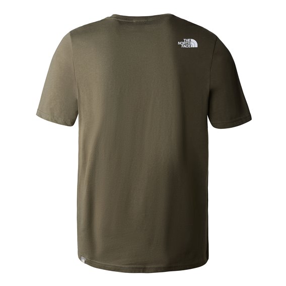 The North Face Shortsleeve Easy Tee Herren T-Shirt new taupe green