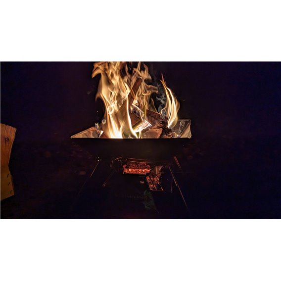 ARTS-Nature BBQ Grill faltbare Outdoor Feuerschale