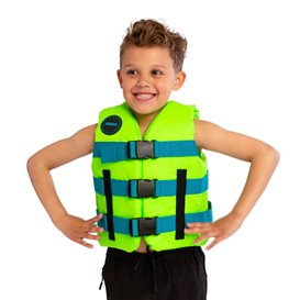 Jobe Nylon Life Vest Kids Kinder Schwimmweste lime green