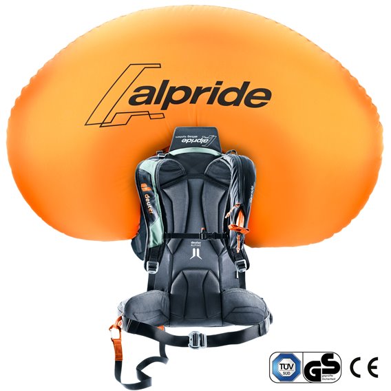 Deuter Alproof Lite 20 SL Damen Lawinenrucksack mit Airbag jade-black hier im Deuter-Shop günstig online bestellen