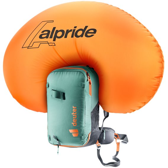 Deuter Alproof Lite 20 SL Damen Lawinenrucksack mit Airbag jade-black hier im Deuter-Shop günstig online bestellen
