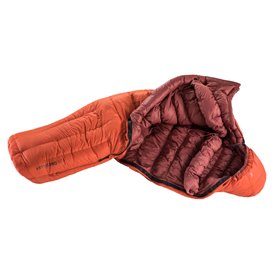 Deuter Astro Pro 600 SL Damen Daunenschlafsack paprika-redwood hier im Deuter-Shop günstig online bestellen