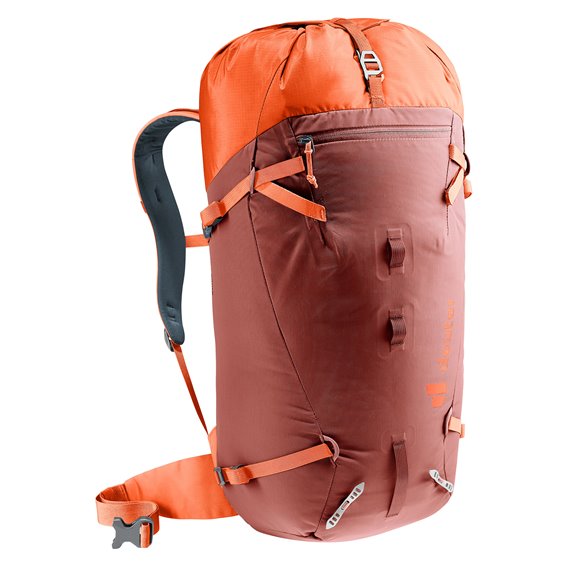 Deuter Guide 30 Kletterrucksack redwood-papaya hier im Deuter-Shop günstig online bestellen