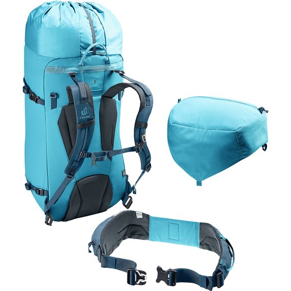 Deuter Guide 42+8 SL Damen Alpinrucksack Wanderrucksack lagoon-ink hier im Deuter-Shop günstig online bestellen