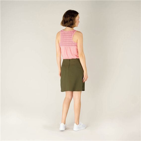 Sherpa Sajilo Adventure Skort Damen Wander Rock evergreen hier im Sherpa-Shop günstig online bestellen
